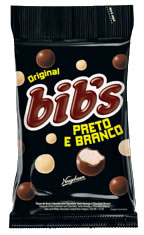 Bibs Preto Branco - Top Doces